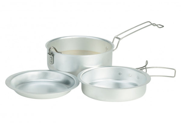 Gavetta alluminio 3 pezzi