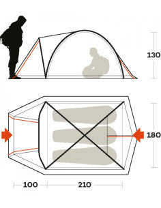 Tenda TENERE' 3 - FERRINO