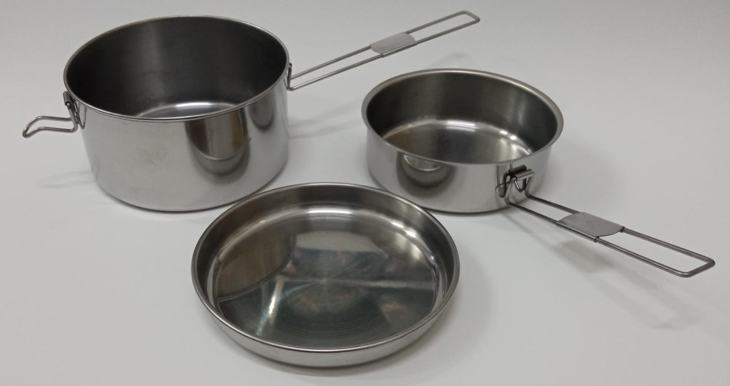 Gavetta inox 3 pezzi
