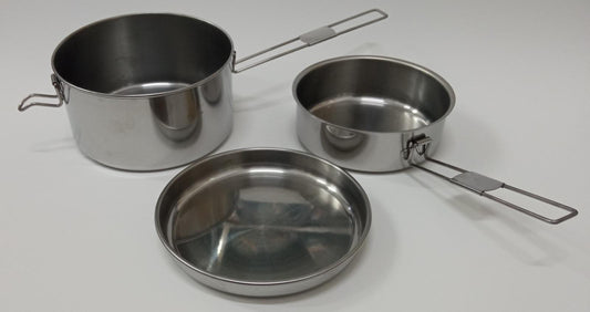 Gavetta inox 3 pezzi