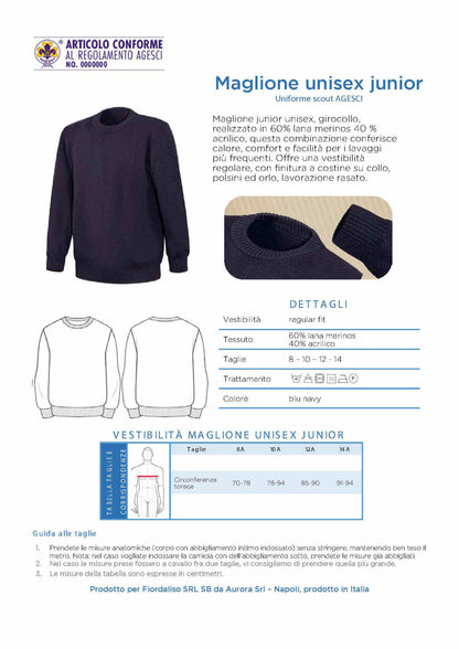 Maglione lana uniforme